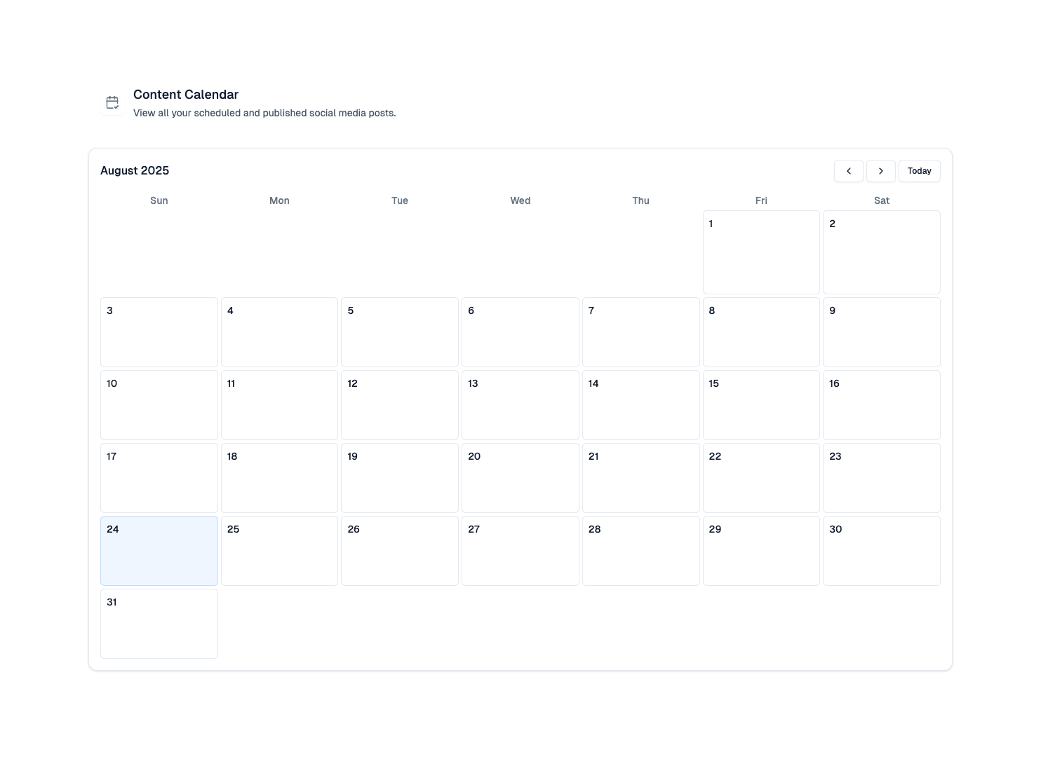 Smart Scheduling feature