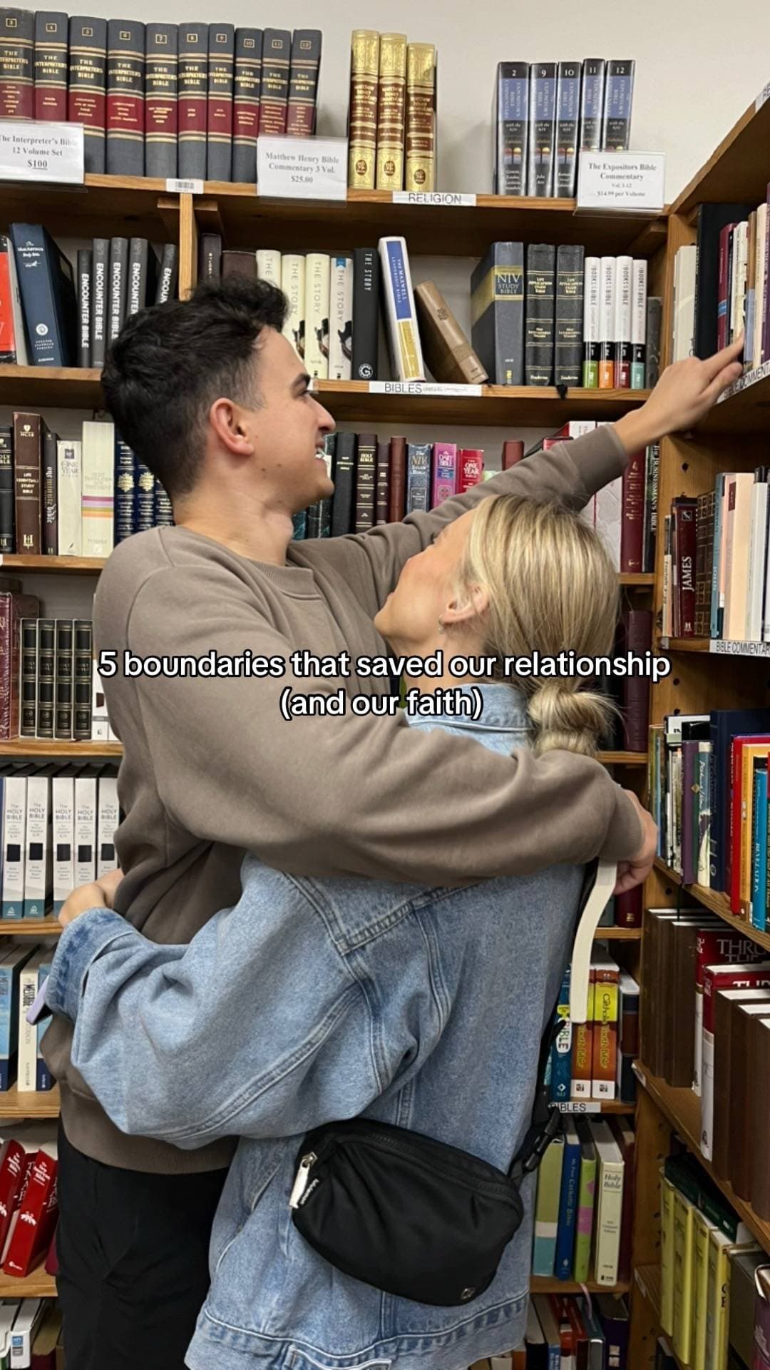 Slide 1: 5 boundaries that saved our relationship
(and our faith)