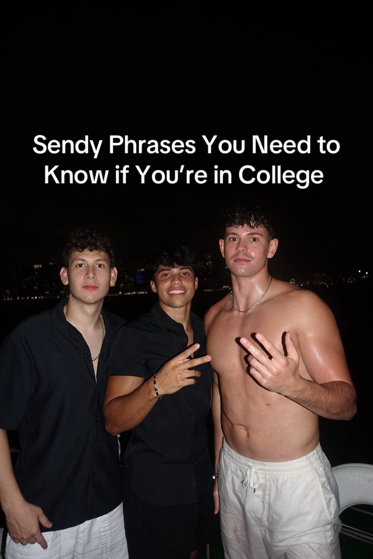 Slide 1: Sendy Phrases You Need to Know if You're in College