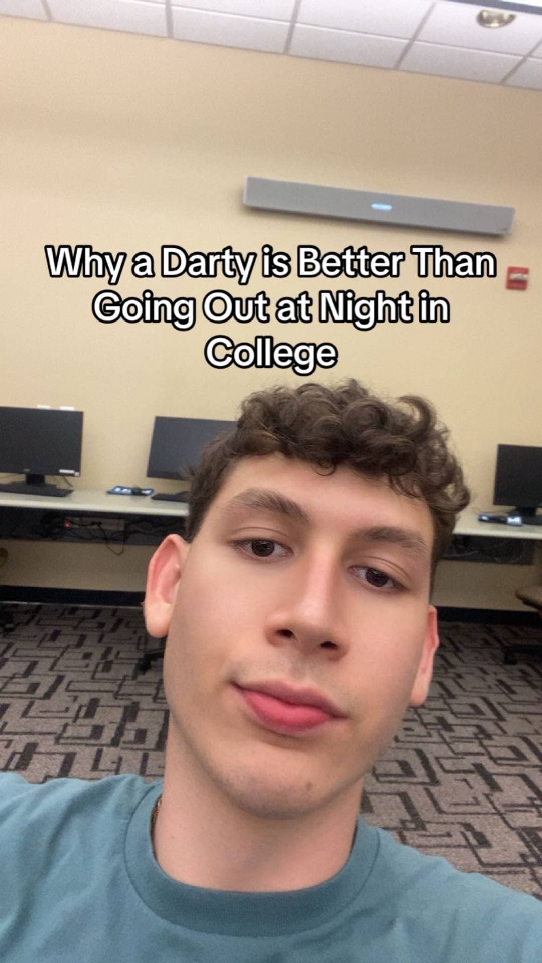 Slide 1: Why a Darty is Better Than Going Out at Night in College