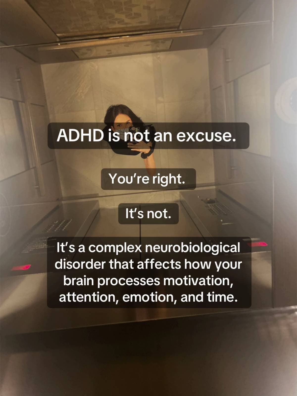 Slide 1: ADHD is not an excuse.
You’re right.
It’s not.
It’s a complex neurobiological
disorder that affects how your
brain processes motivation,
attention, emotion, and time.