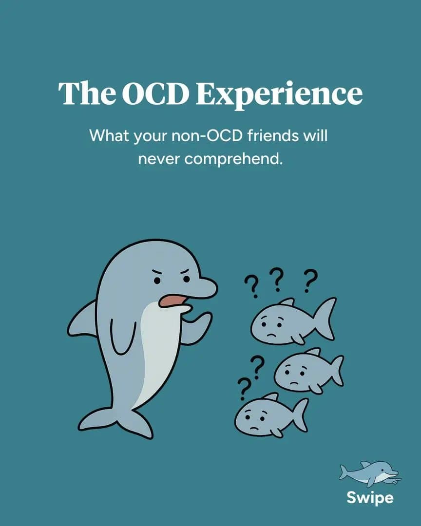 Slide 1: The OCD Experience
What your non-OCD friends will
never comprehend.