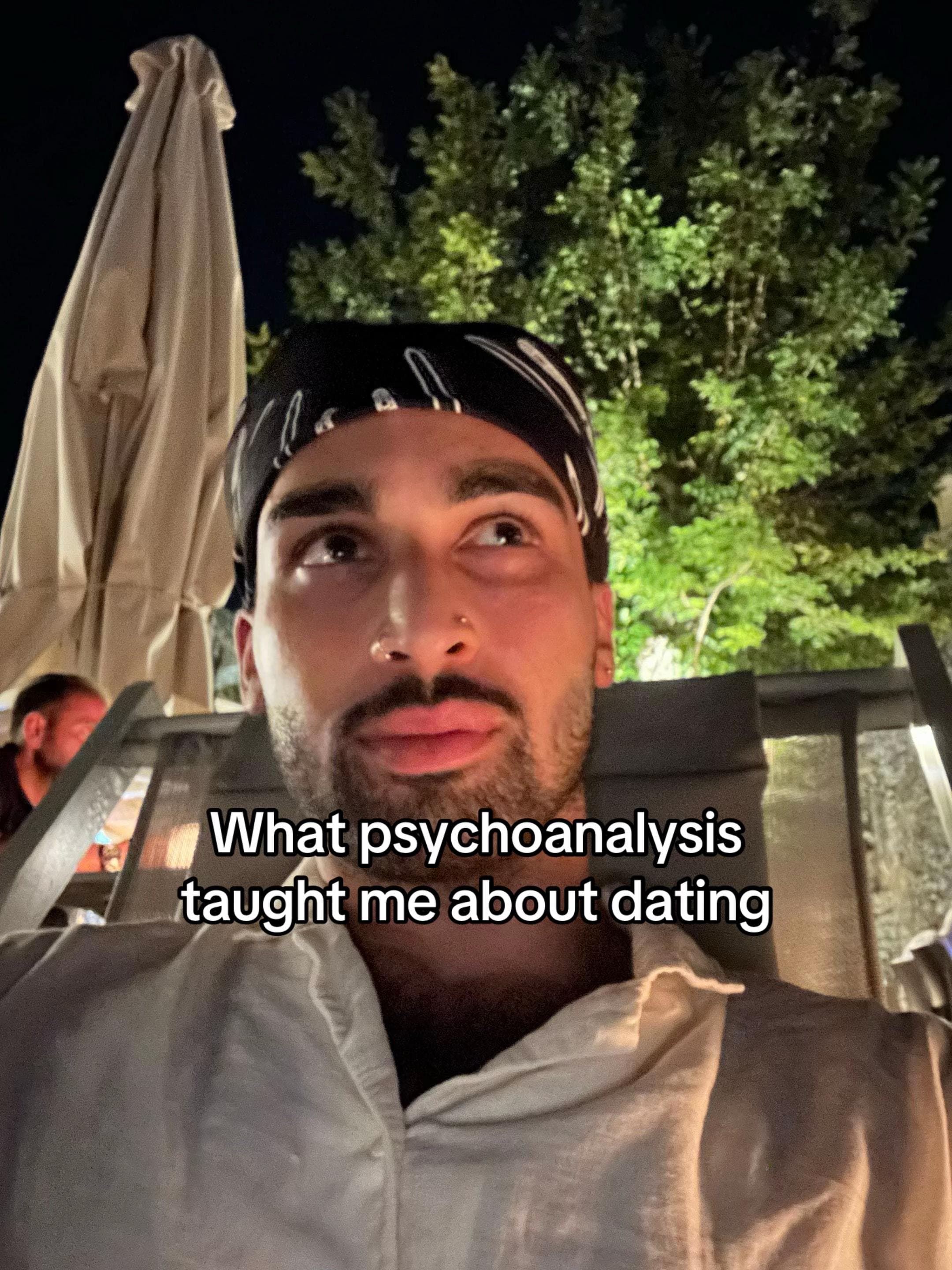 Slide 1: What psychoanalysis
taught me about dating