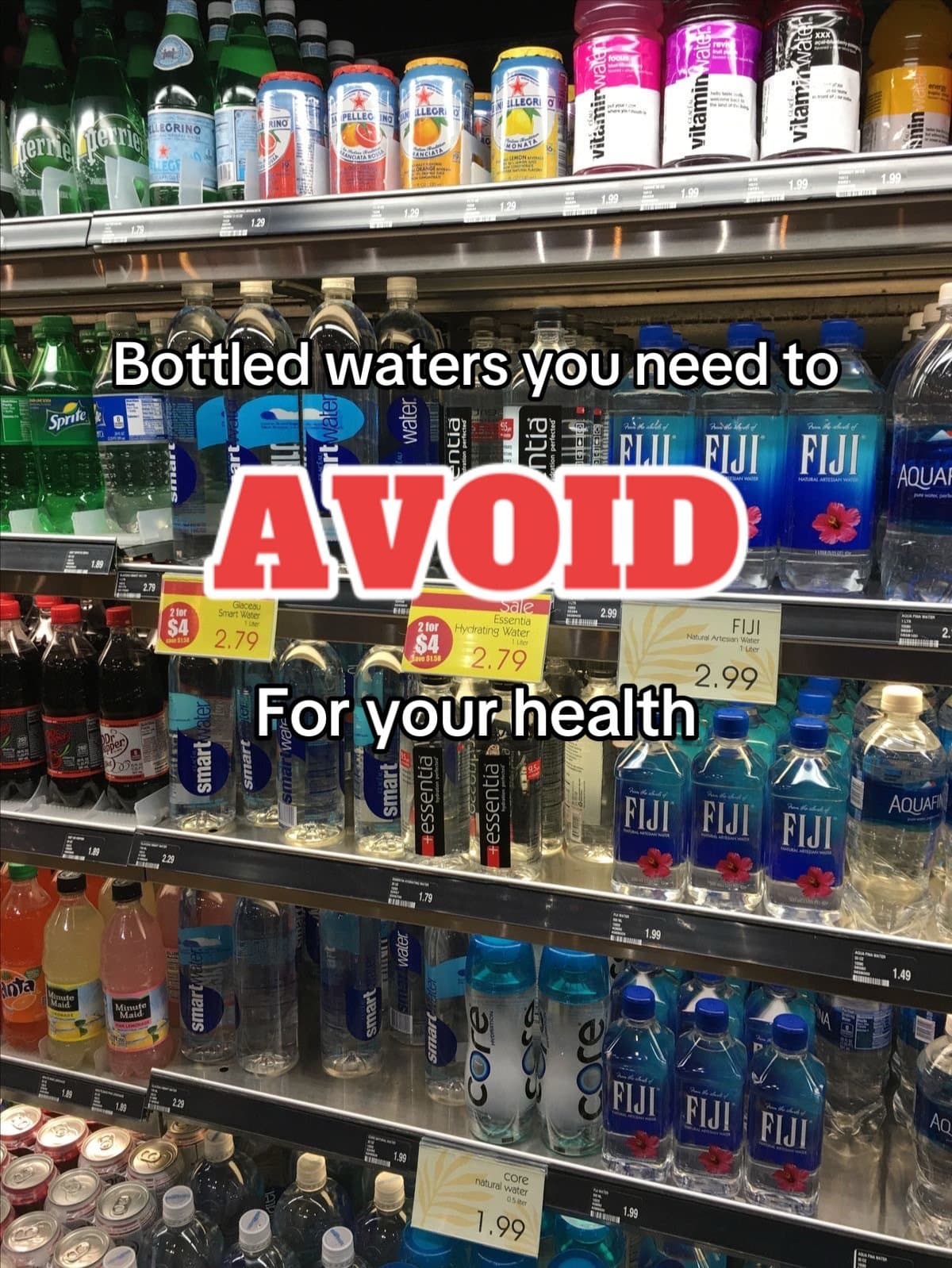 Slide 1: Bottled waters you need to
AVOID
For your health
