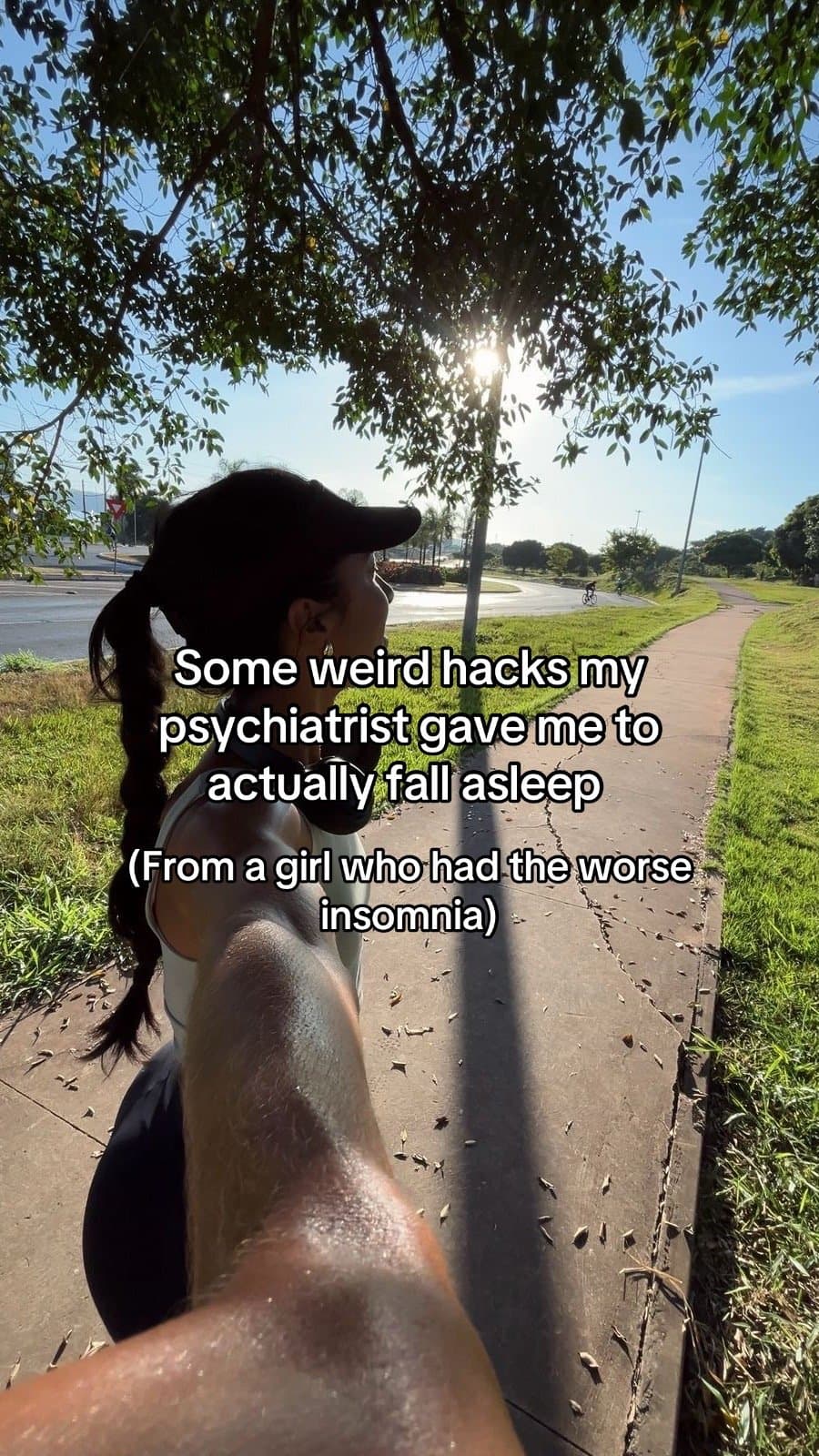 Slide 1: Some weird hacks my
psychiatrist gave me to
actually fall asleep
(From a girl who had the worse
insomnia)