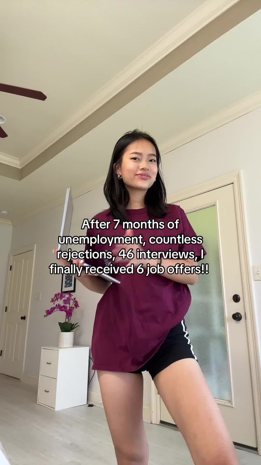 After 7 months of
unemployment, countless
rejections, 46 interviews, I
finally r…