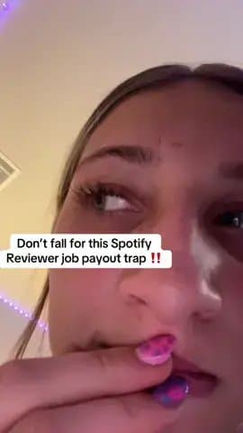 Don't fall for this Spotify Reviewer job payout trap !!