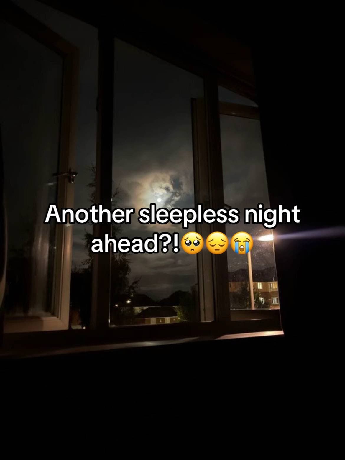 Slide 1: Another sleepless night
ahead?! 🥺😞😭