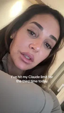 I've hit my Claude limit for
the third time today

and I would like to
continue …