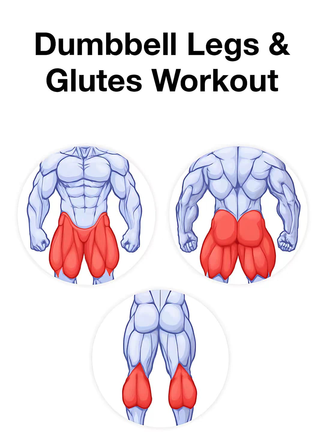 Slide 1: Dumbbell Legs & Glutes Workout