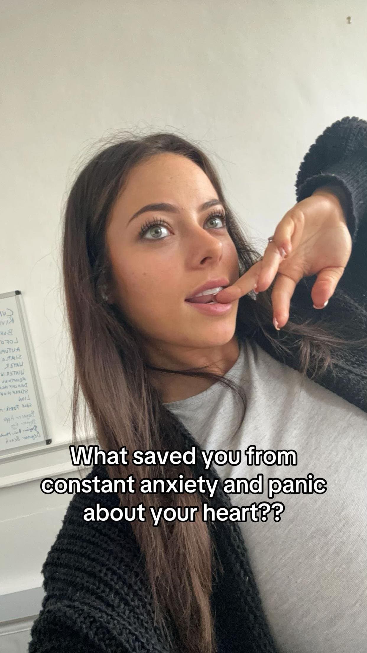 Slide 1: What saved you from
constant anxiety and panic
about your heart??