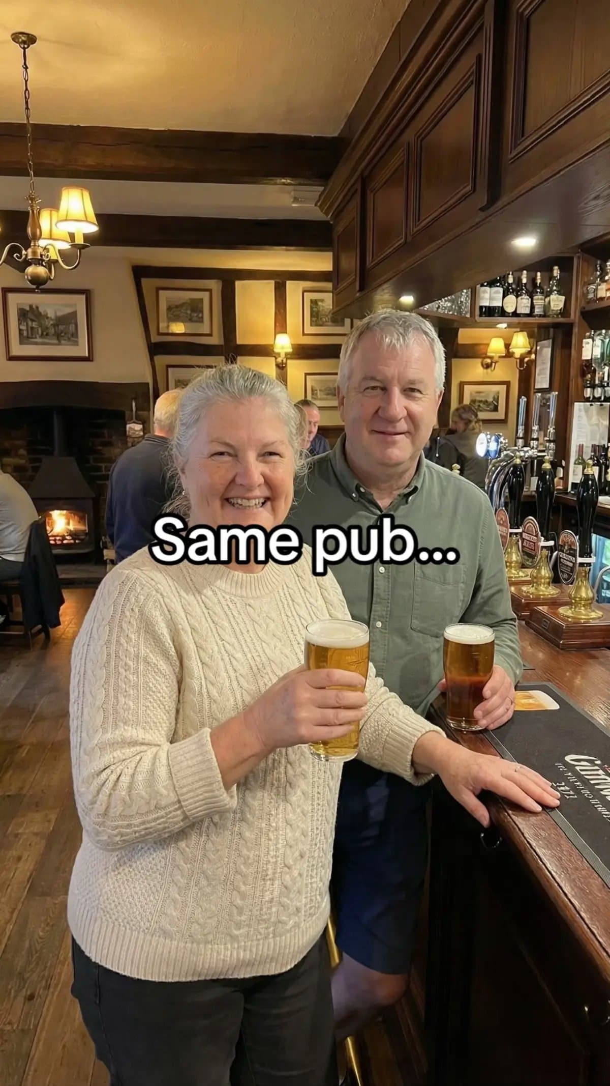 Same pub...