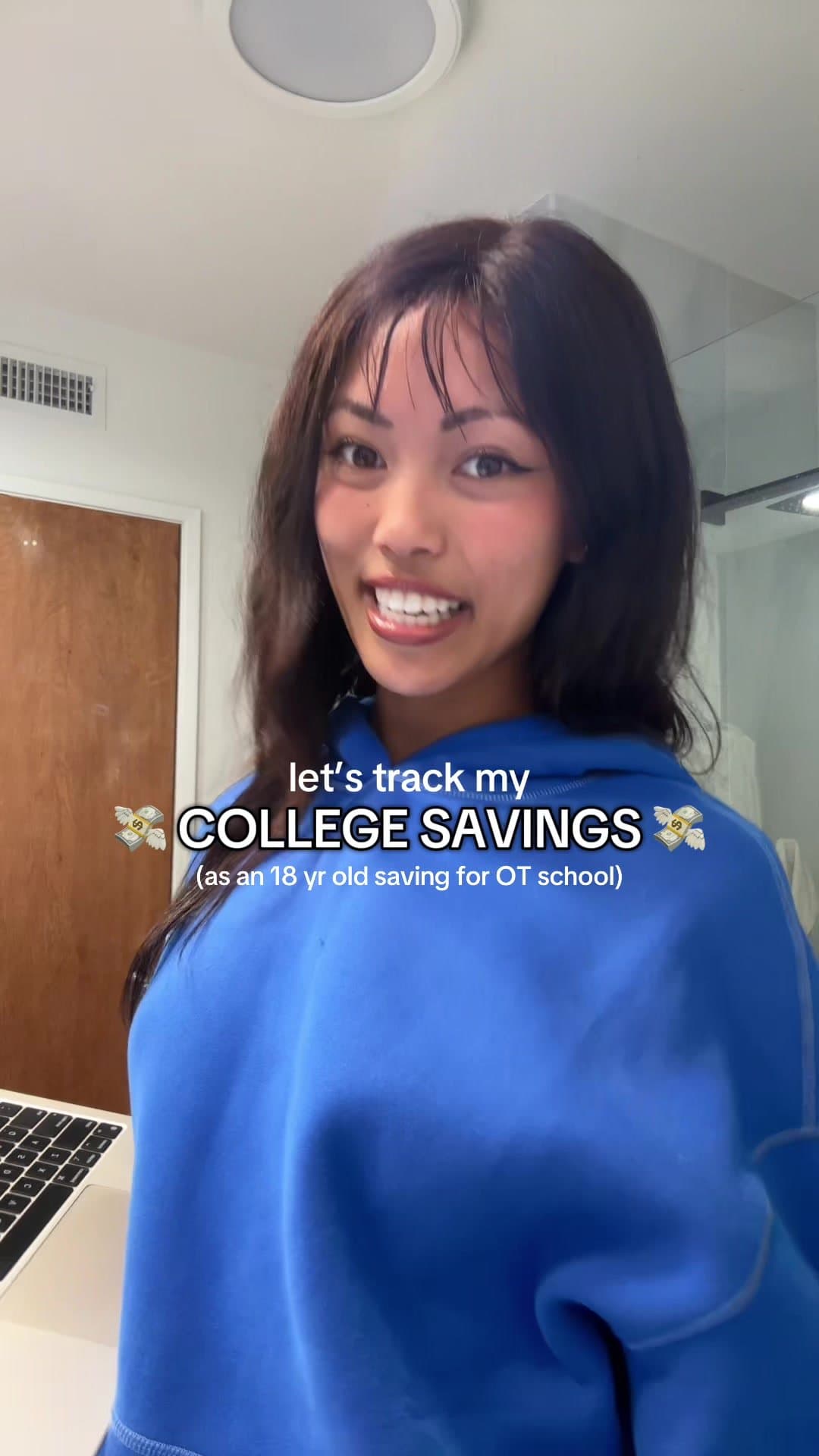 let's track my
💸 COLLEGE SAVINGS 💸
(as an 18 yr old saving for OT school)

goa…