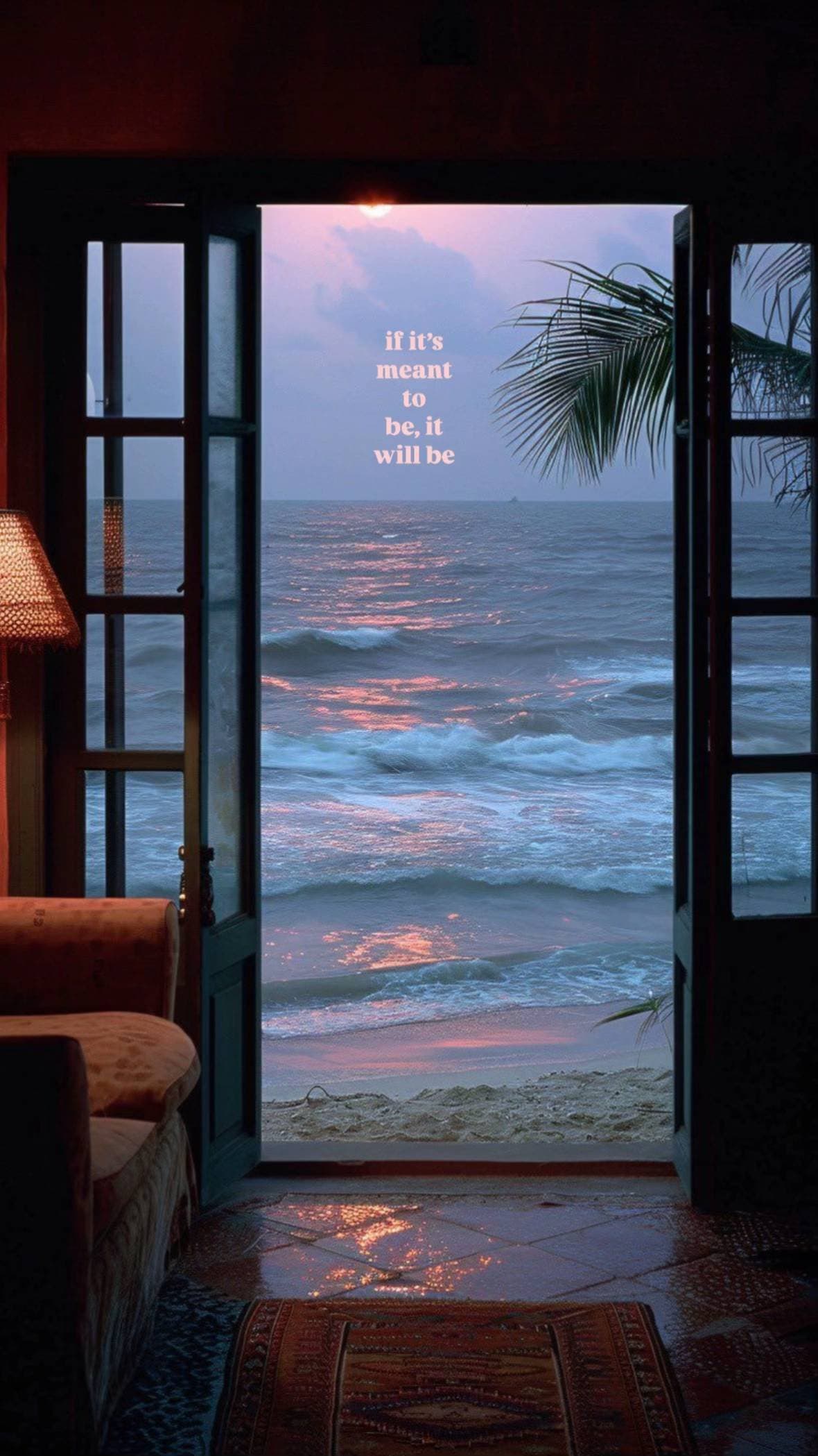 Slide 1: if it's meant to be it will be