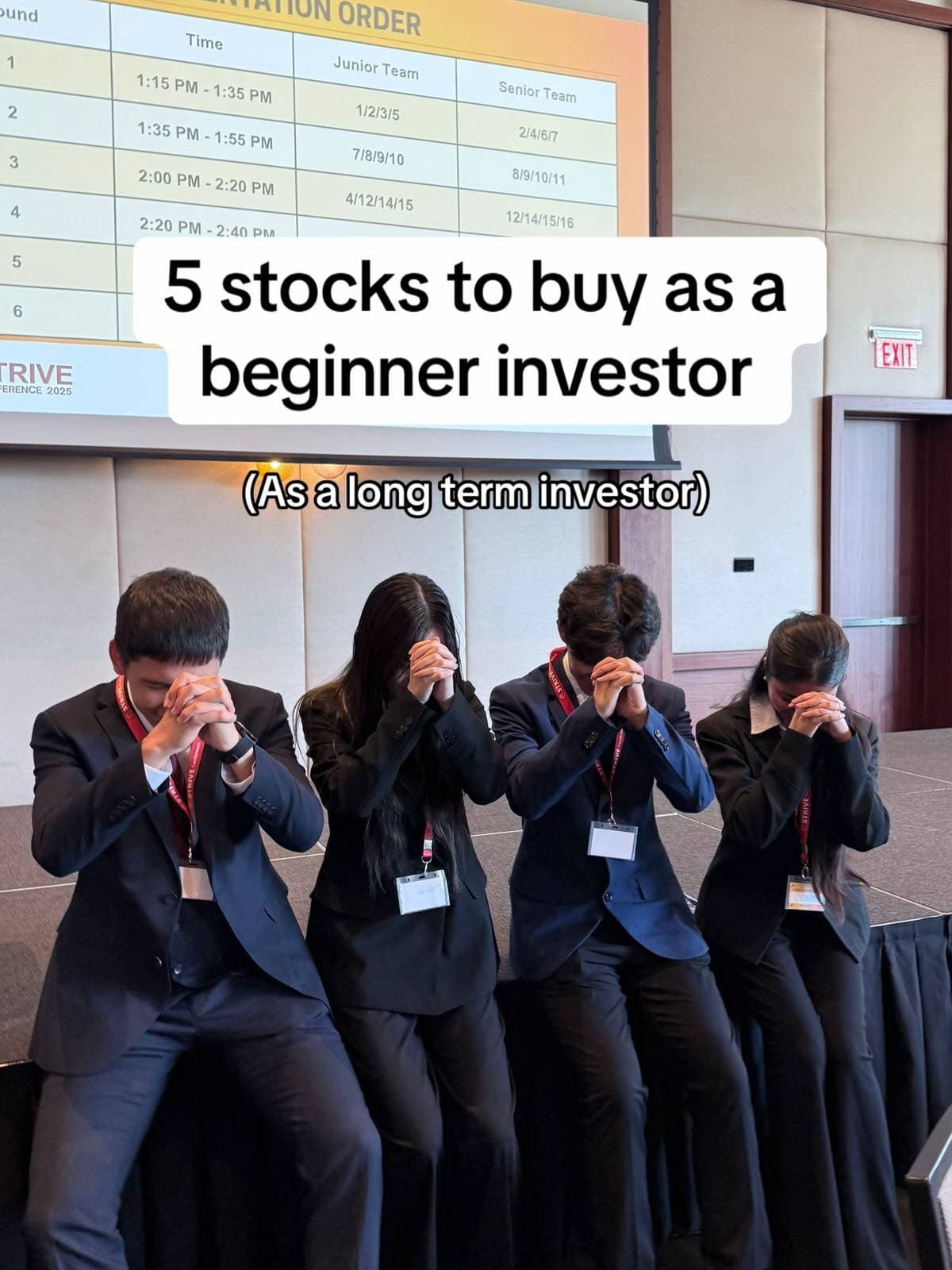 Slide 1: 5 stocks to buy as a
beginner investor
(As a long term investor)
