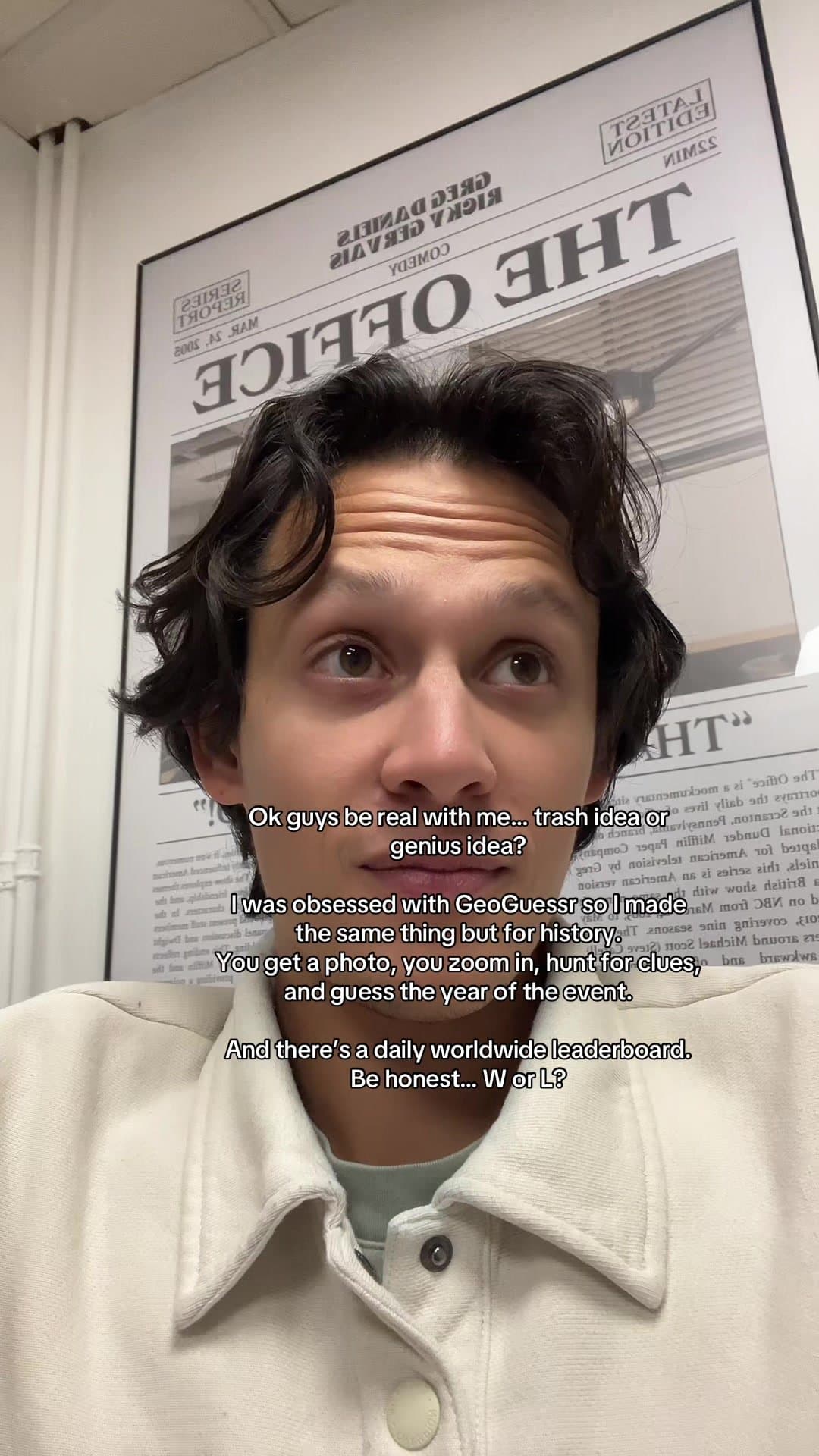 Ok guys be real with me.. trash idea or
 genius idea?
 I was obsessed with GeoGu…