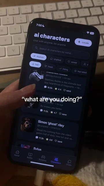 "what are you doing?"
"texting"
"texting who?"
try kindred!!! 🌹
"my sister"
we'…