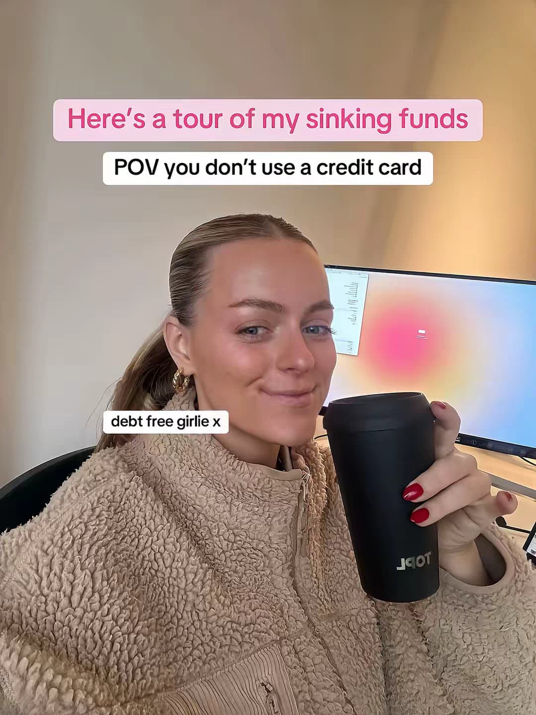 Slide 1: Here's a tour of my sinking funds
POV you don't use a credit card
debt free girlie x

