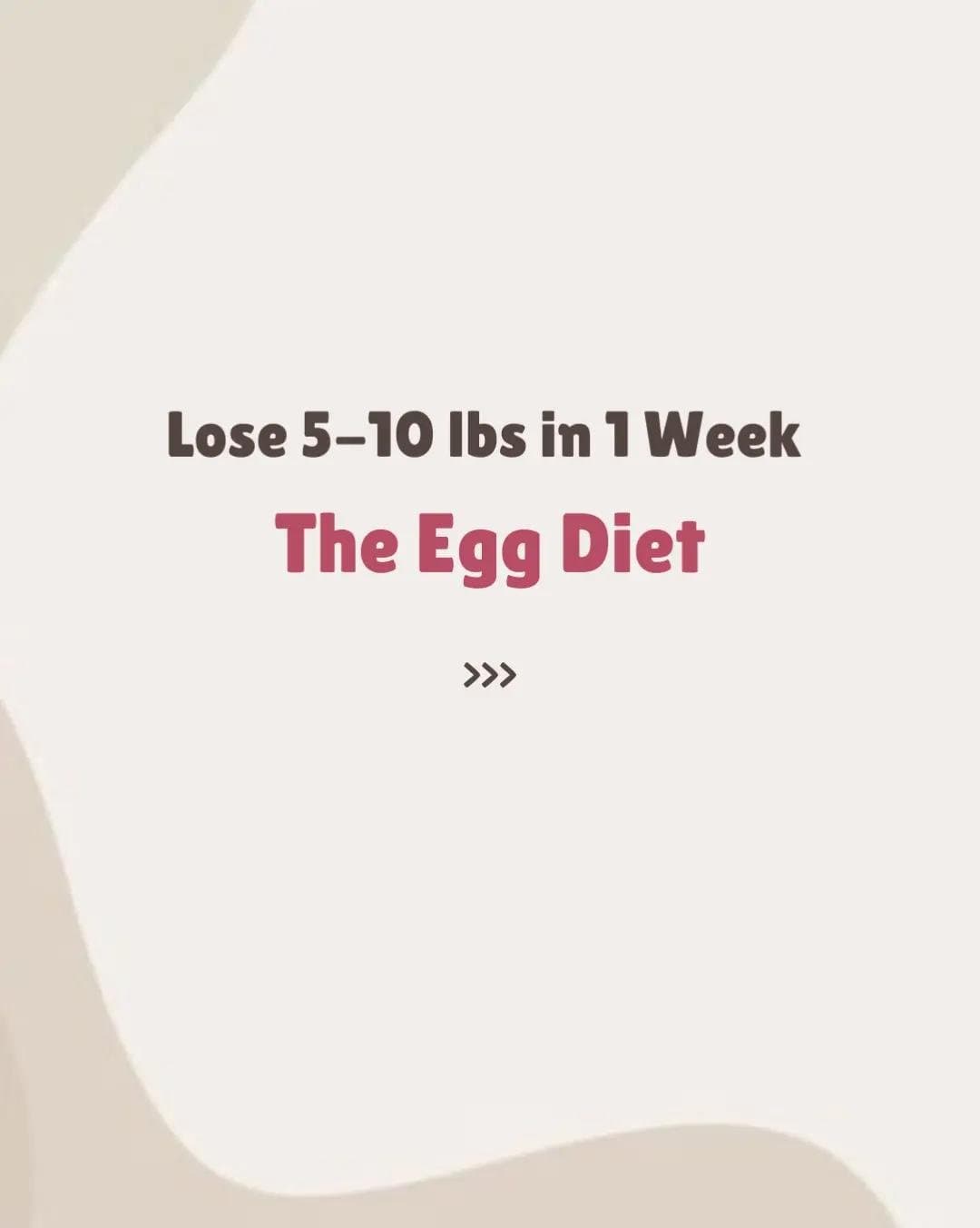 Slide 1: Lose 5-10 lbs in 1 Week
The Egg Diet
>>>