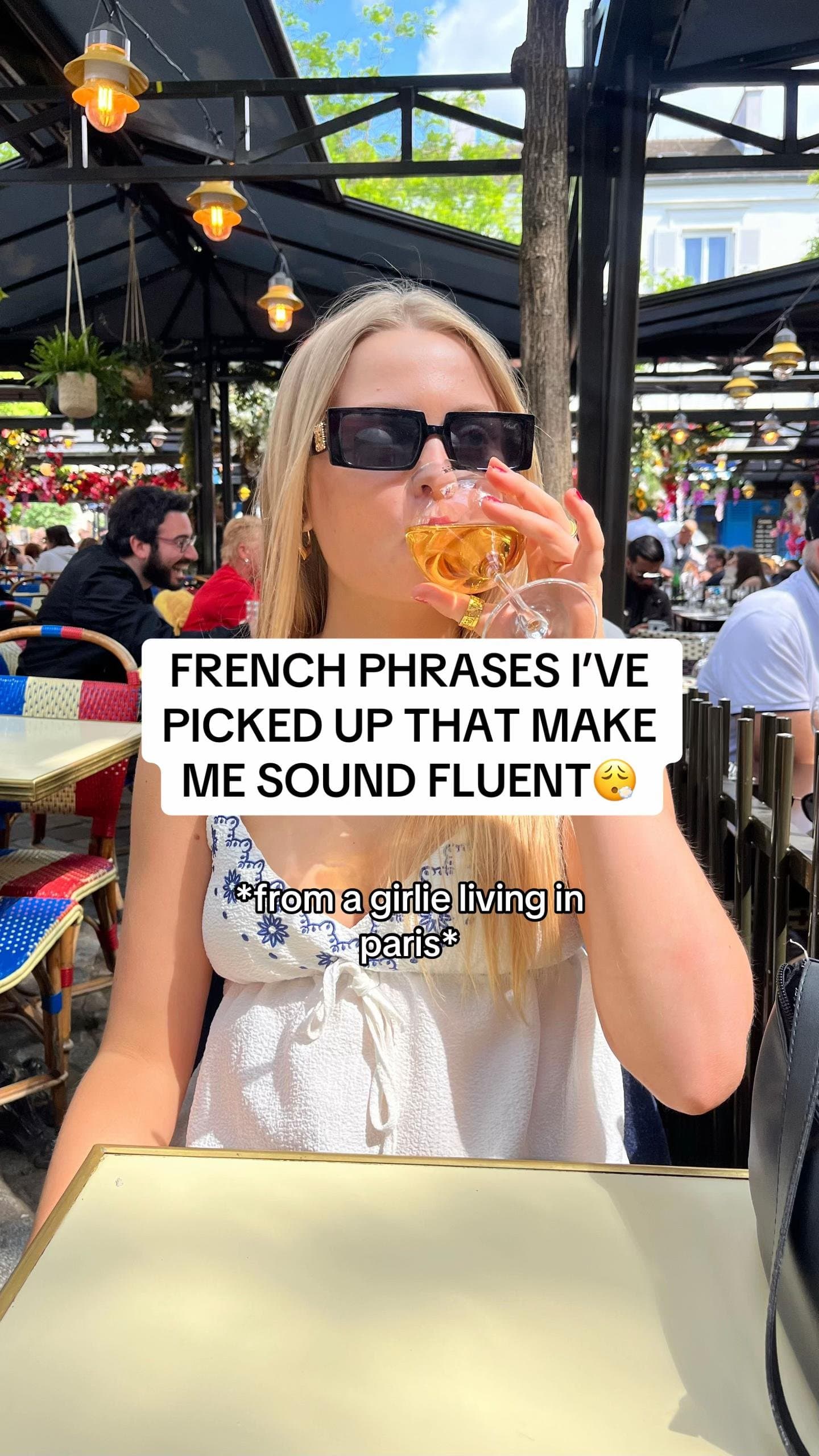 FRENCH PHRASES I'VE
PICKED UP THAT MAKE
ME SOUND FLUENT😮‍💨
from a girlie livin…