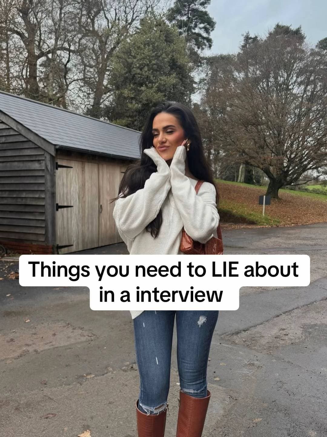 Slide 1: Things you need to LIE about
in a interview