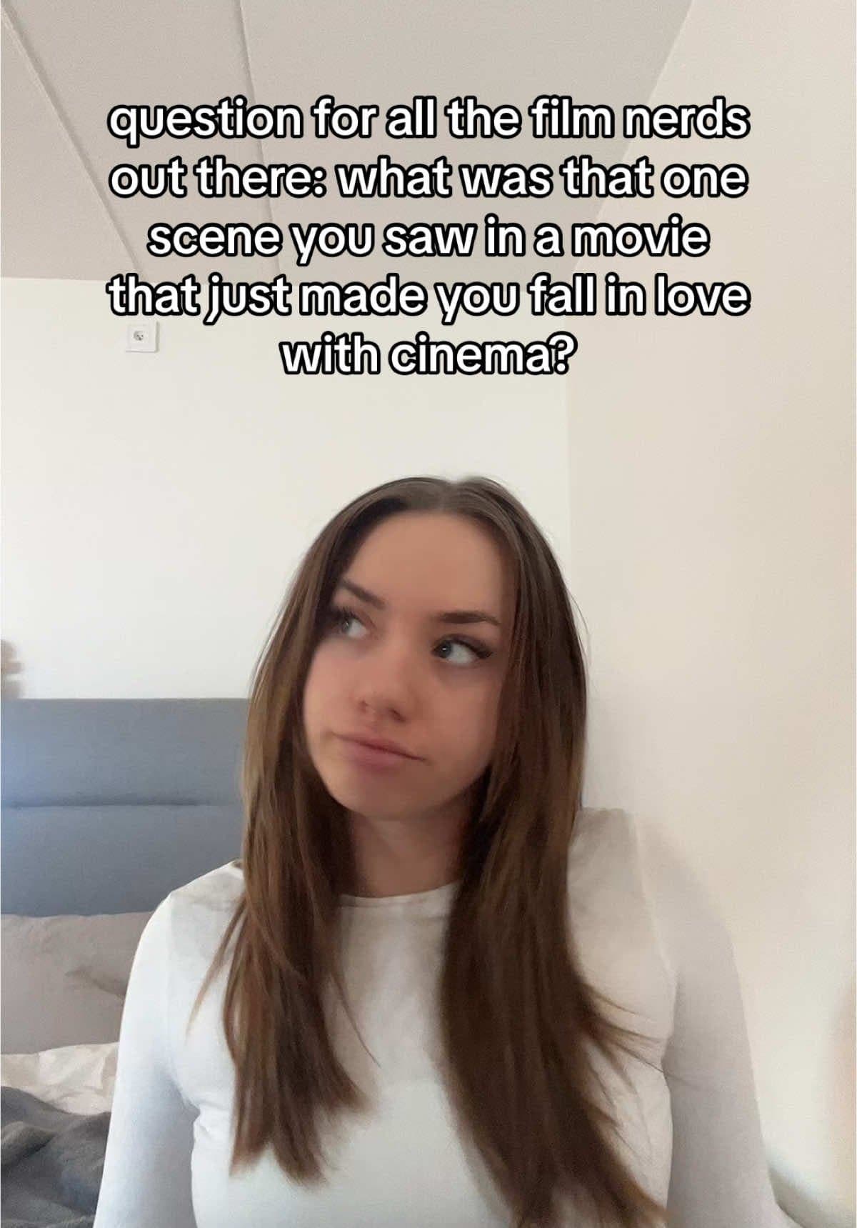 question for all the film nerds
out there: what was that one
scene you saw in a β¦