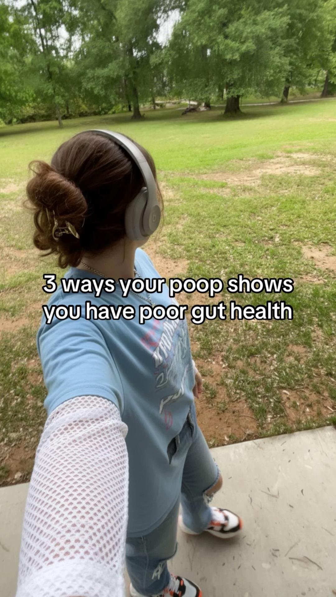 Slide 1: 3 ways your poop shows
you have poor gut health