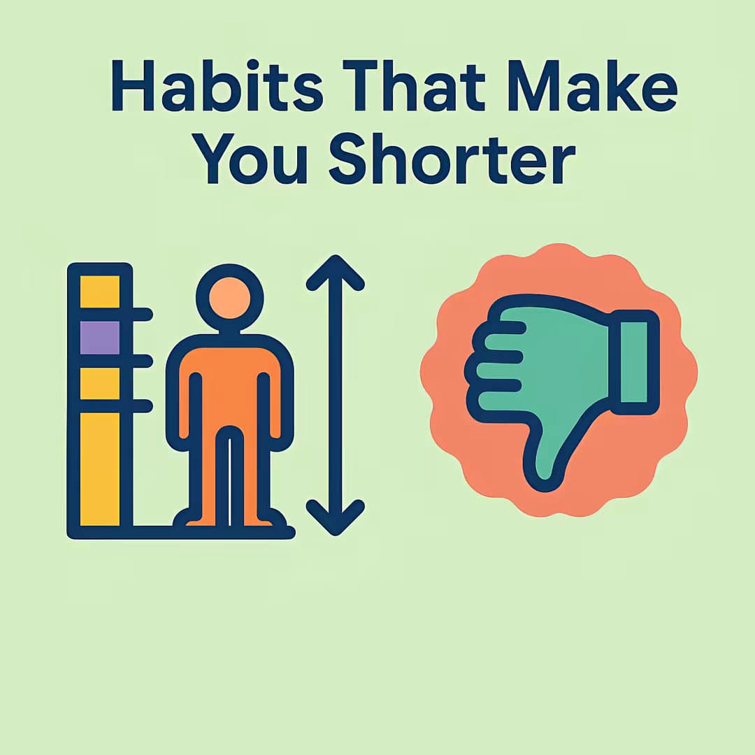 Slide 1: Habits That Make You Shorter