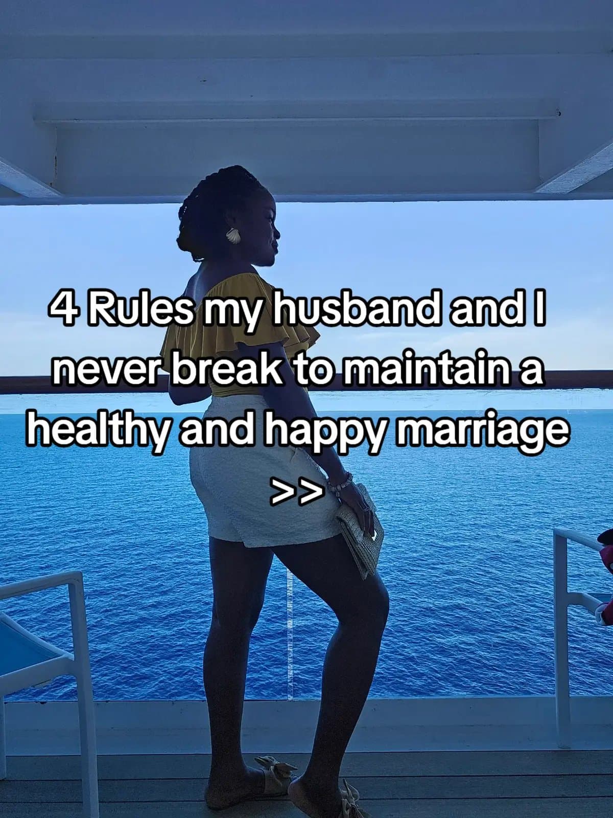 4 Rules my husband and I
never break to maintain a
healthy and happy marriage