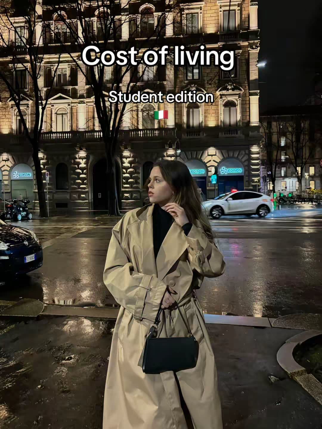 Cost of living
Student edition