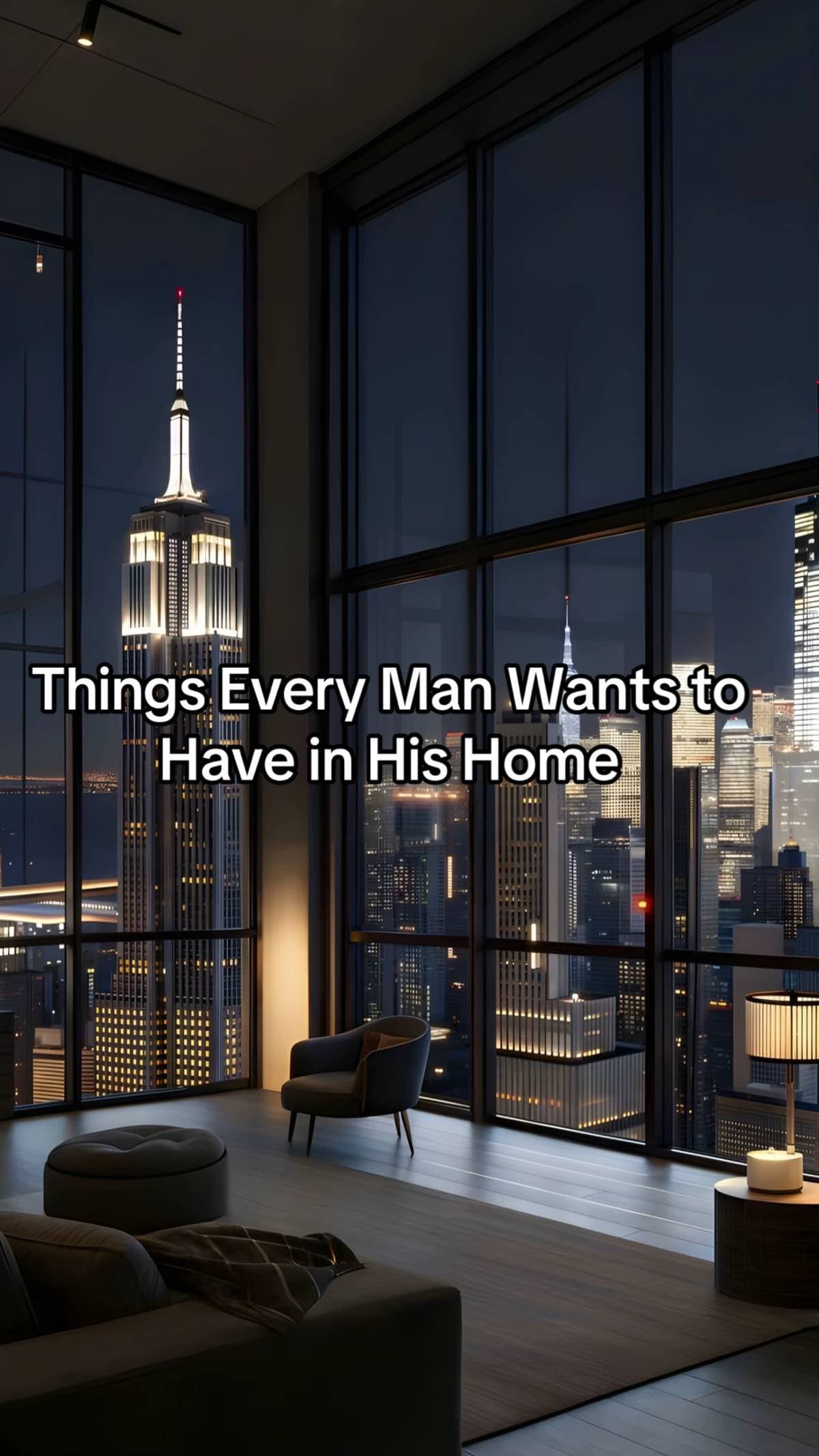 Slide 1: Things Every Man Wants to
Have in His Home
