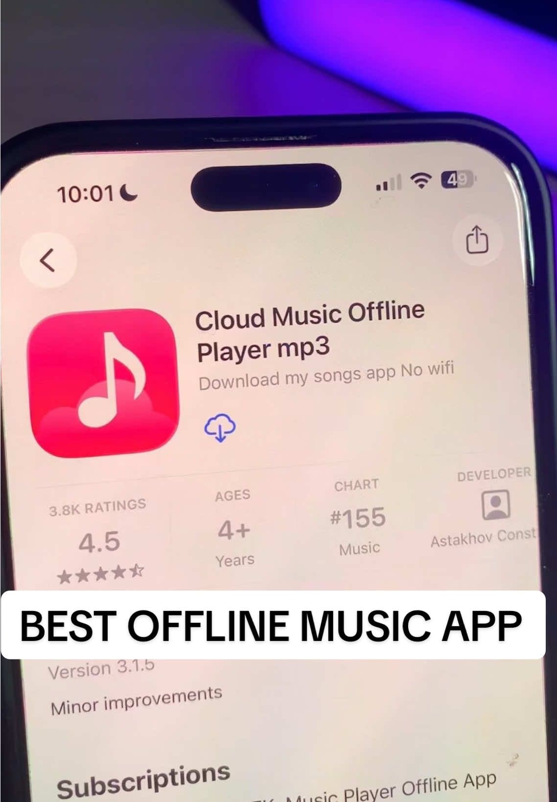 No internet music 😍