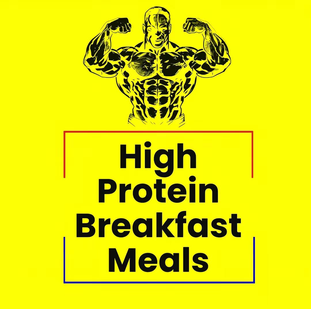 Slide 1: High Protein Breakfast Meals
