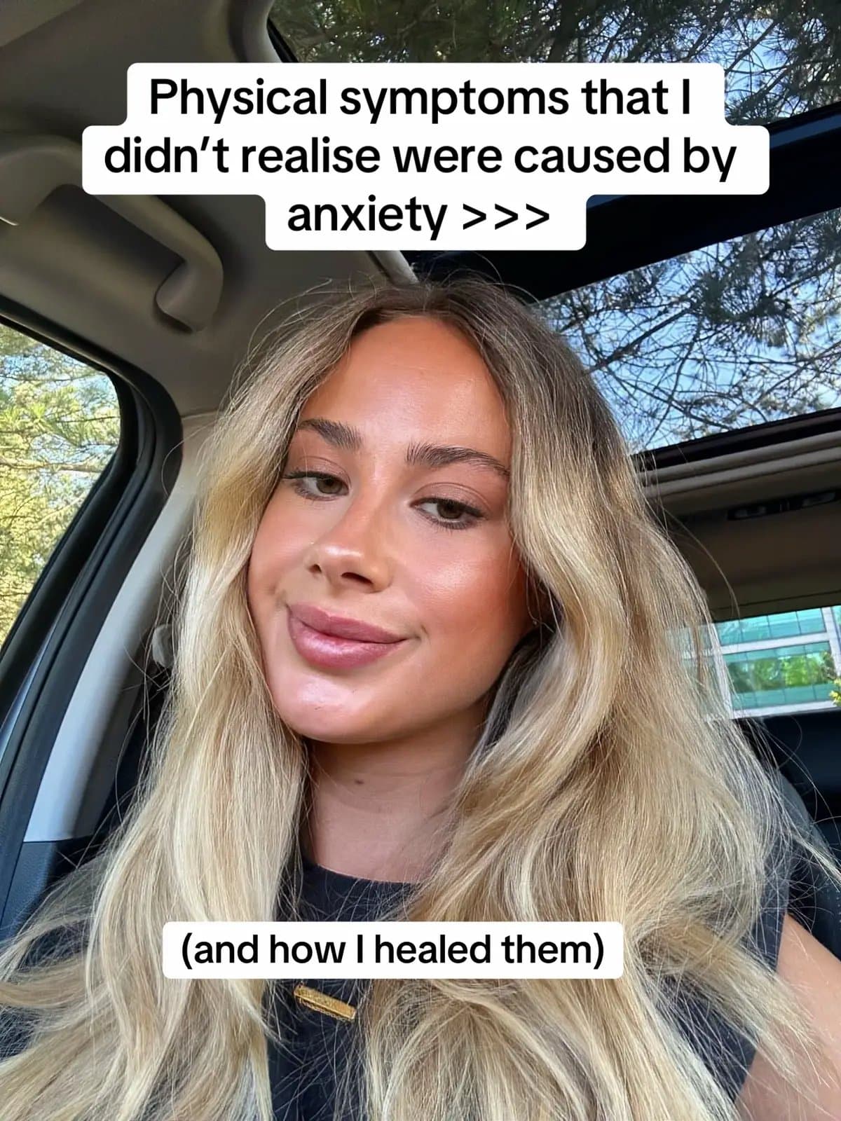 Slide 1: Physical symptoms that I 
didn't realise were caused by 
anxiety >>>

(and how i healed them)