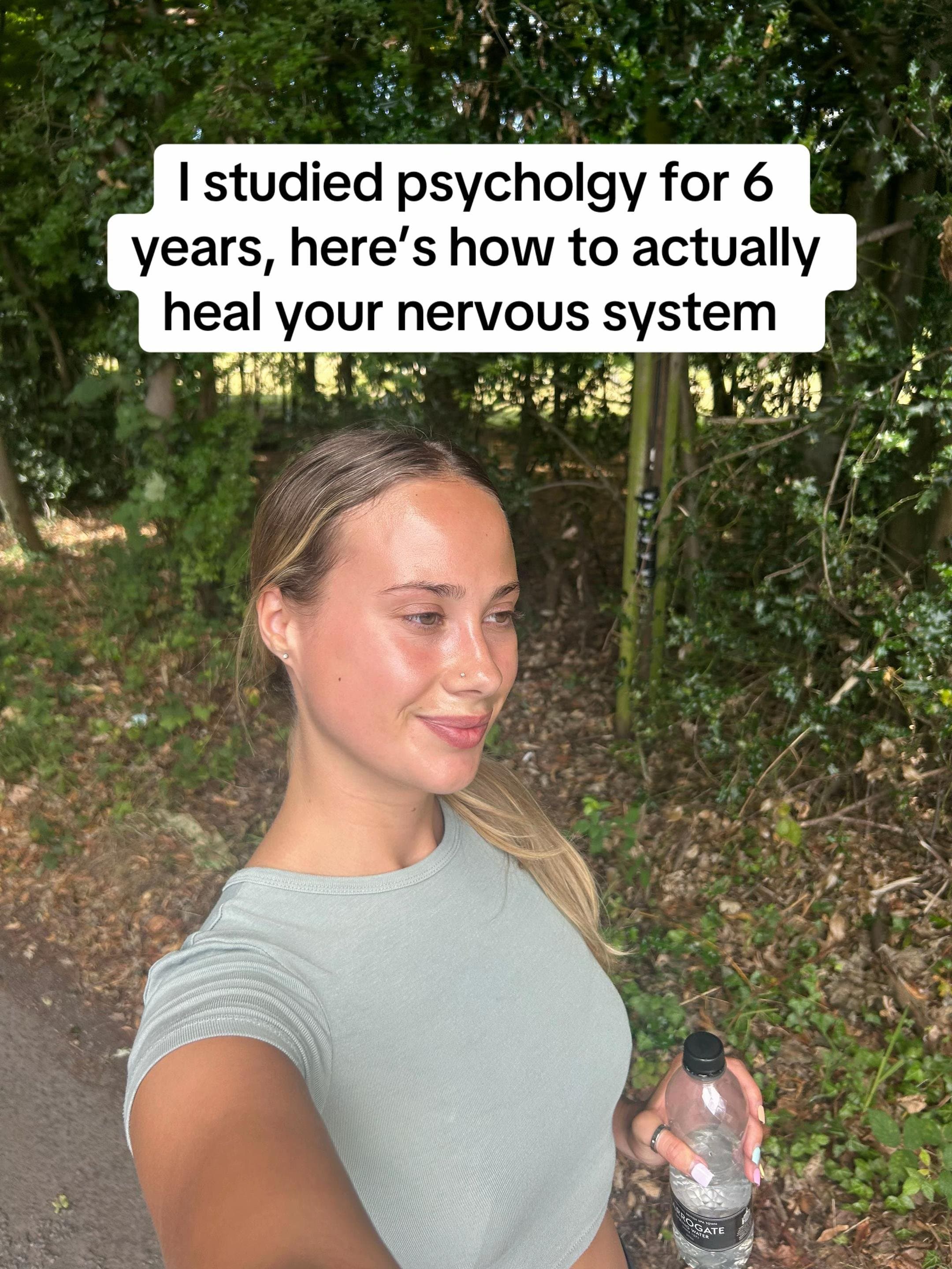 Slide 1: I studied psycholgy for 6 years, here's how to actually heal your nervous system