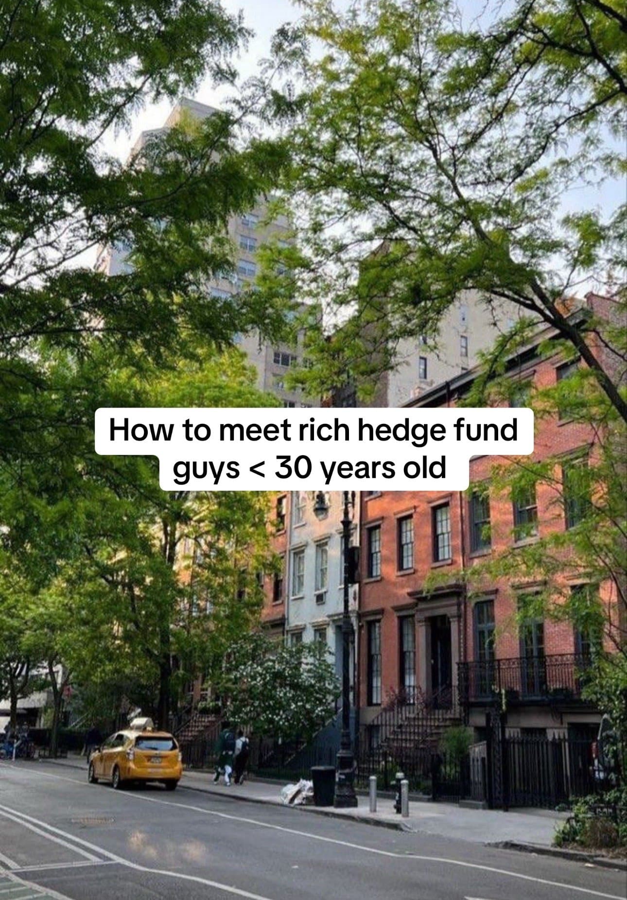 Slide 1: How to meet rich hedge fund
guys < 30 years old