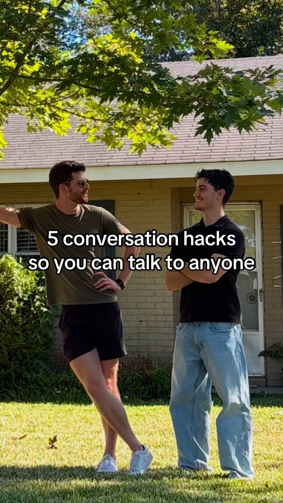 5 conversation hacks
so you can talk to anyone