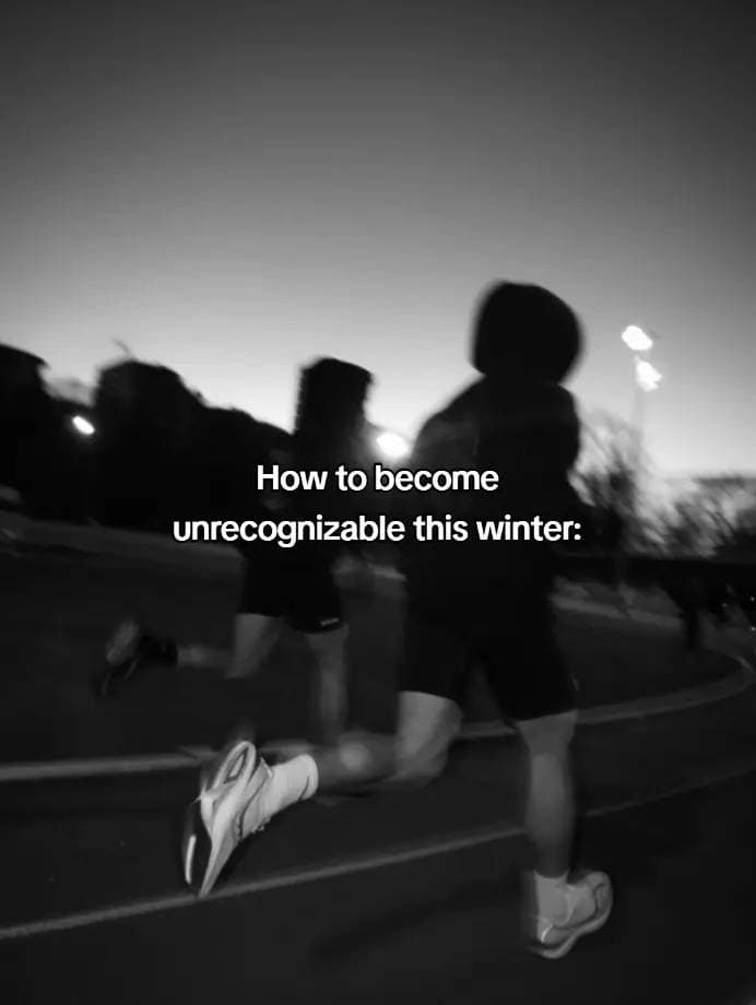 How to become
unrecognizable this winter: