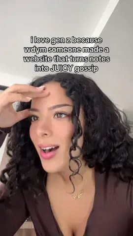 i love gen z because wdym someone made a website that turns notes into JUICY gos…