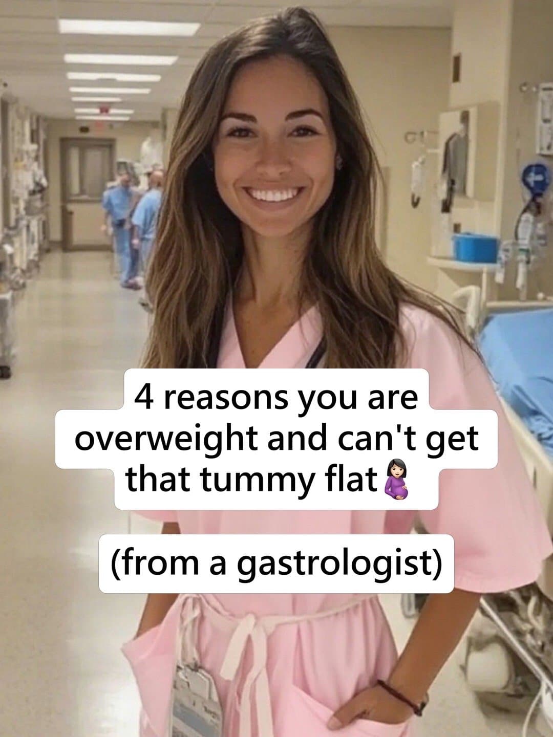 Slide 1: 4 reasons you are
overweight and can't get
that tummy flat 🤰

(from a gastrologist)