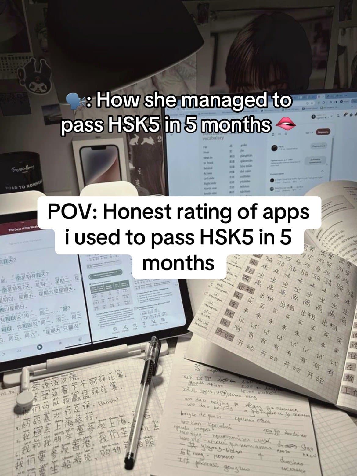 Honest rating of apps i used to pass HSK5 in 5 months