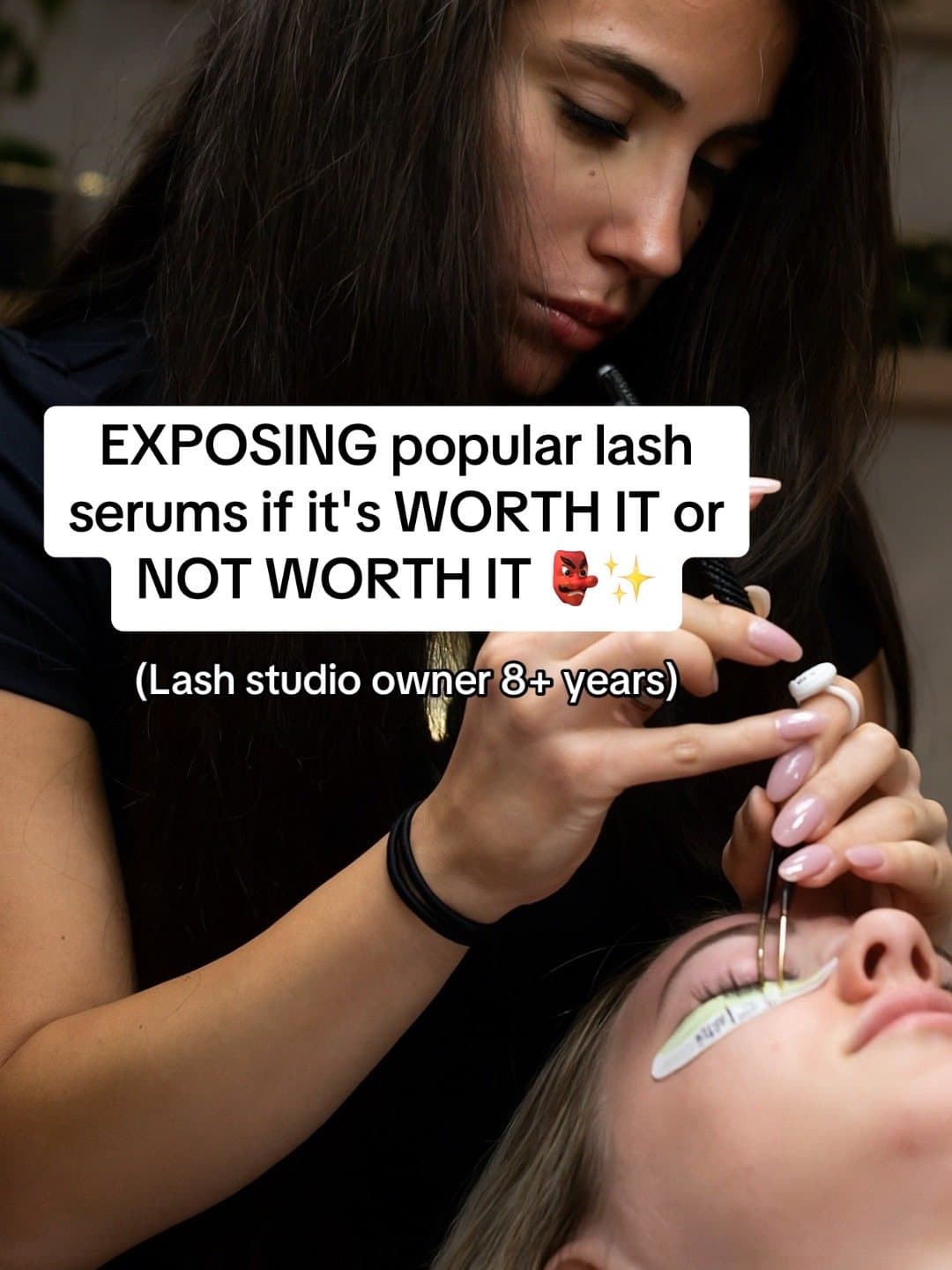 Slide 1: EXPOSING popular lash
serums if it's WORTH IT or
NOT WORTH IT 👺✨
(Lash studio owner 8+ years)