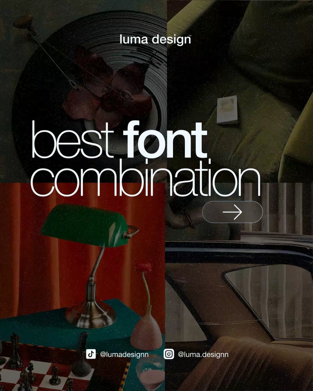 Slide 1: best font
combination