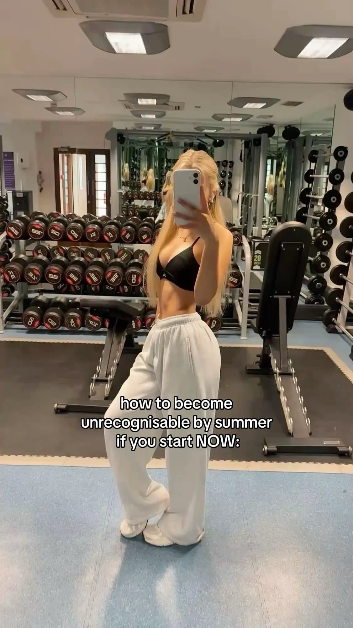 Slide 1: how to become
unrecognisable by summer
if you start NOW: