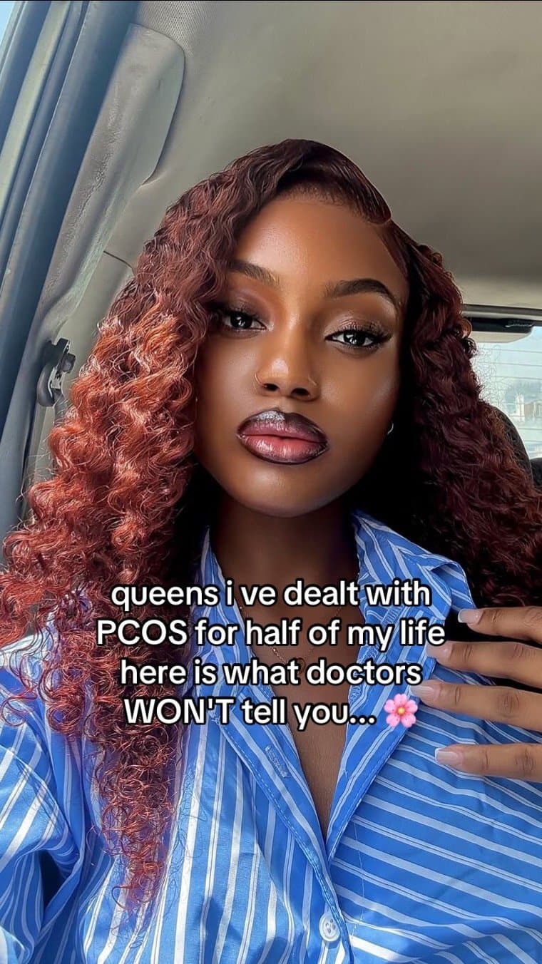 Slide 1: queens i've dealt with
PCOS for half of my life
here is what doctors
WON'T tell you...