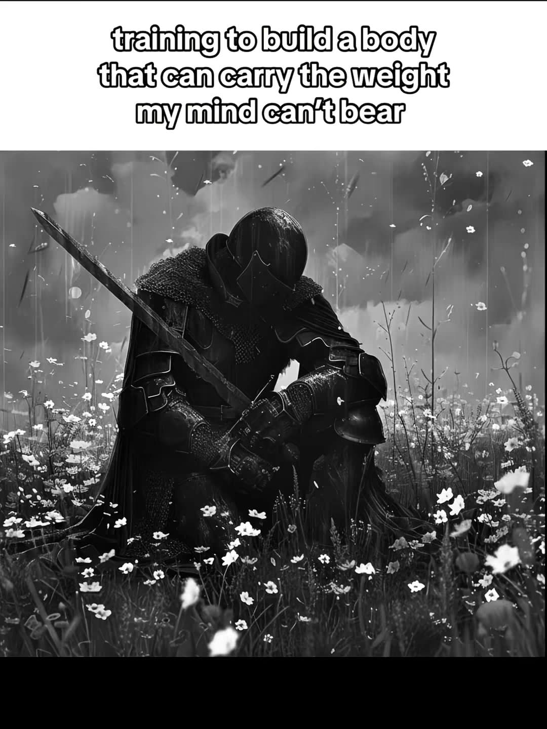 Slide 1: training to build a body
that can carry the weight
my mind can't bear