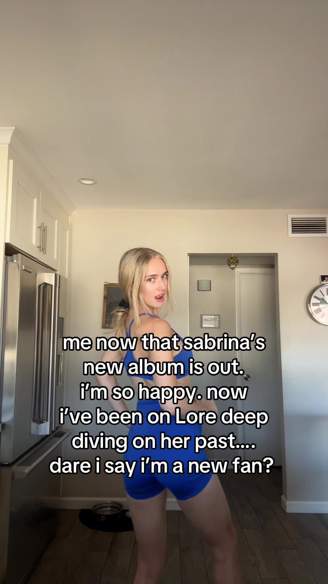 me now that sabrina's
new album is out.
i'm so happy. now
i've been on Lore deep…