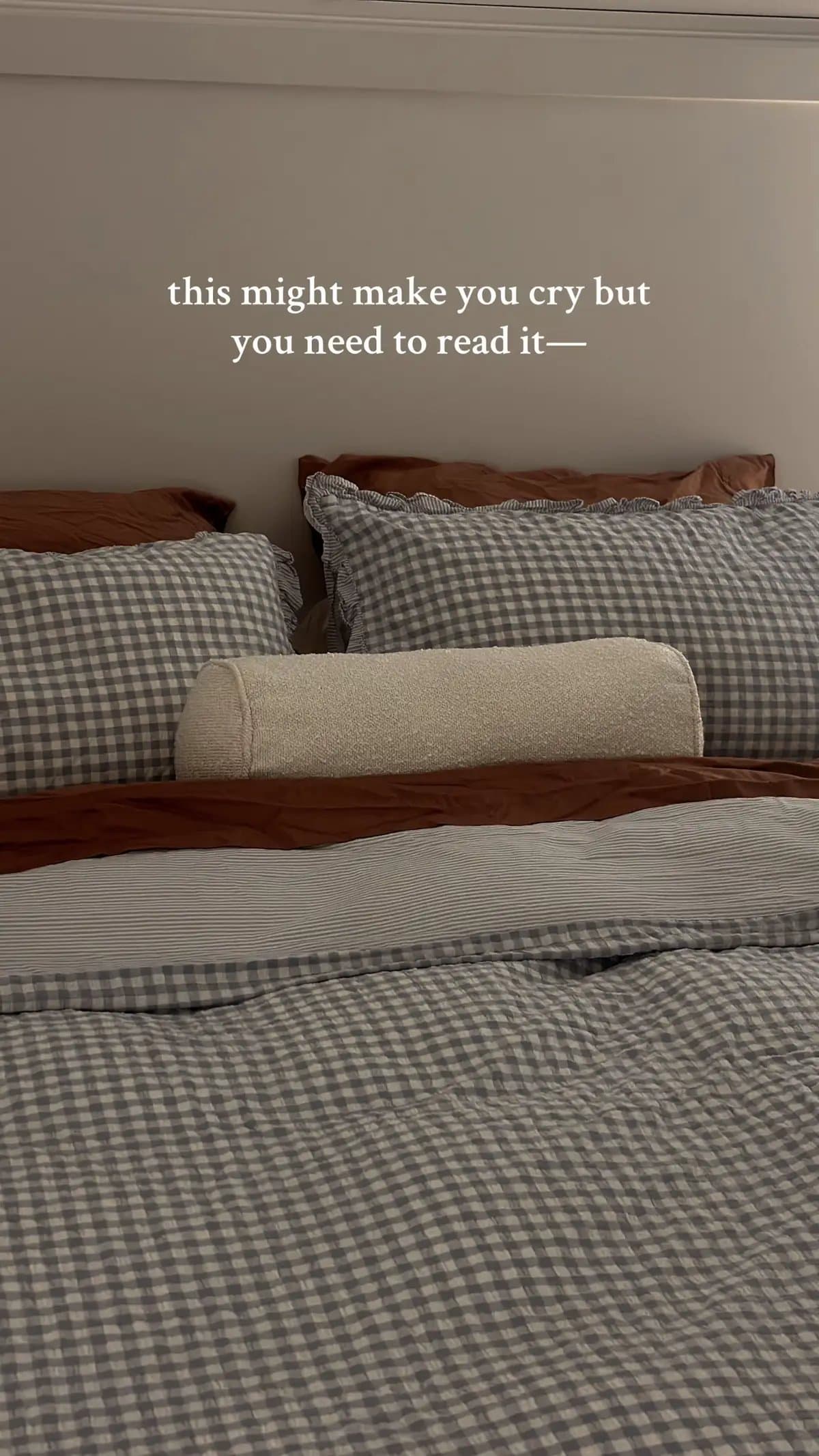 this might make you cry but
you need to read it—