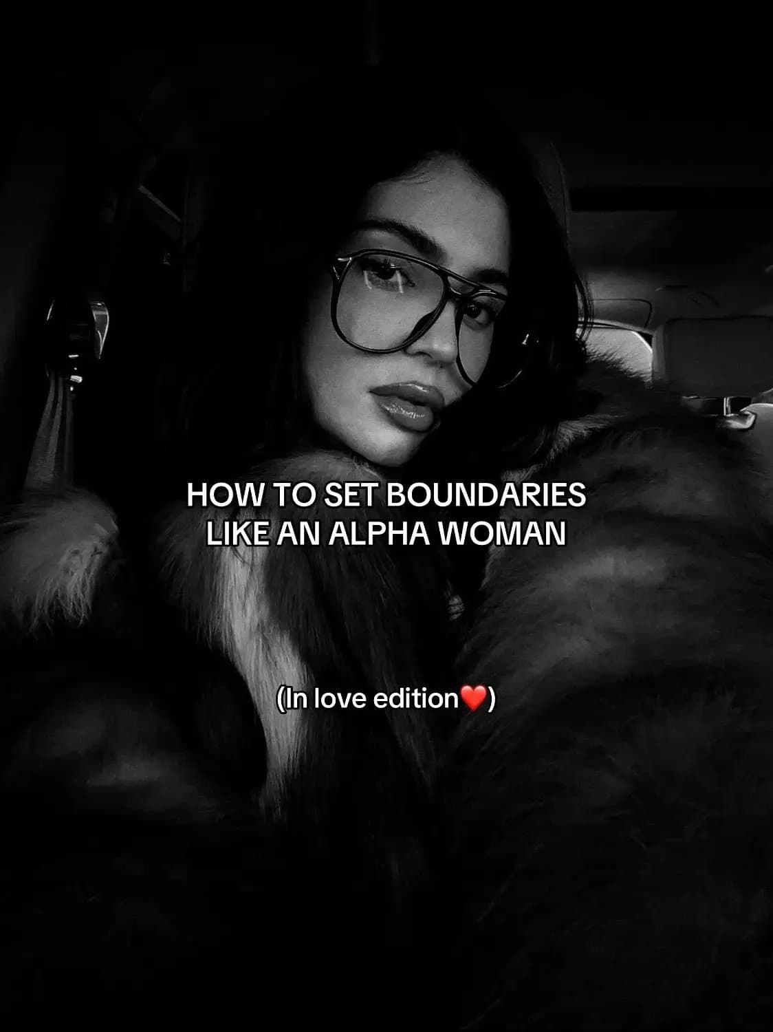 HOW TO SET BOUNDARIES
LIKE AN ALPHA WOMAN

(in love edition❤️)