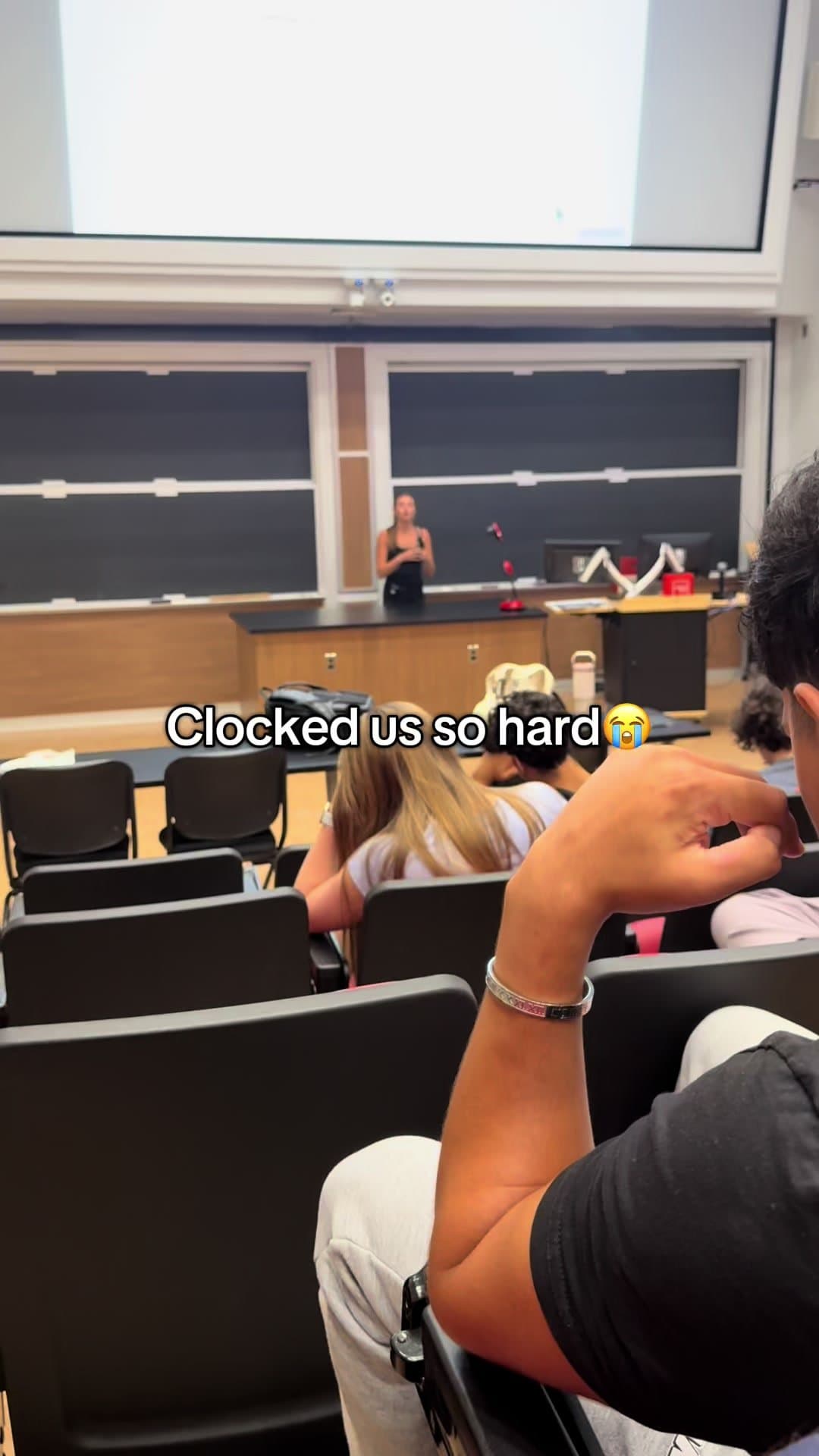 Clocked us so hard😭